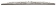 Vetus WBS56H Wiperblade L = 560 mm