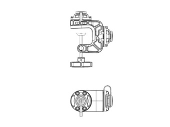 Borika FMk-2 - Double Angle Clamp Mounting Base