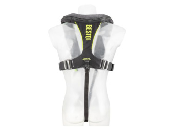Besto 20427681 - Ultimate Life Jacket 300N Backtow Black/Yellow Hi-Viz