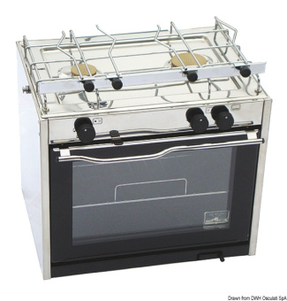 Osculati 50.375.00 - TECHIMPEX Classic 480 x 442 x 442 mm Gas Cooker