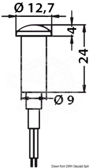 Osculati 13.183.16 - Walkway Light, Blue