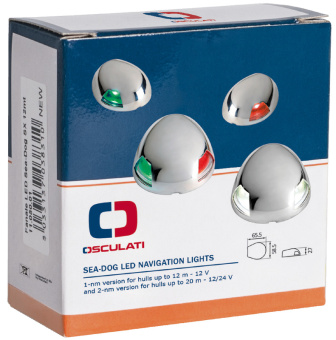 Osculati 11.050.04 - Sea-Dog Led Navigation Light 225° White 12 m