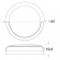 A.A.A. Courtesy Light 9 LED 12V Warm White