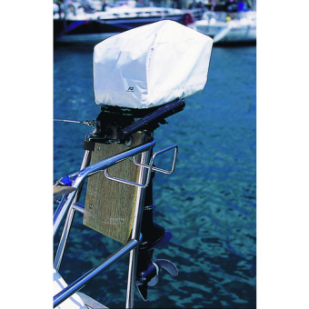 Plastimo 38022 - Outboard motor covers - PVC, white 45 x 25 x 20 cm