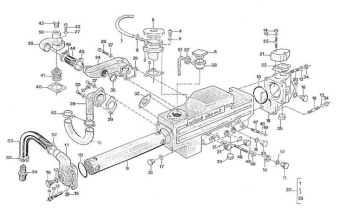 Nanni Diesel 970300220 - Heat Exchanger Housing for 3.90HE Engines
