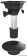 Osculati 48.707.10 - WAVERIDER Pedestal Telescopic 310/390 mm