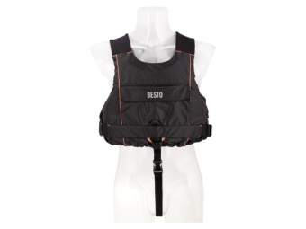 Besto 20422025 - Sailor Buoyancy Aid Black/Orange XL 50N