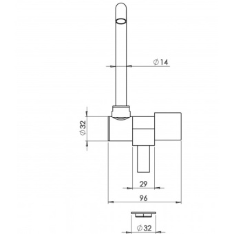High Spout Tap