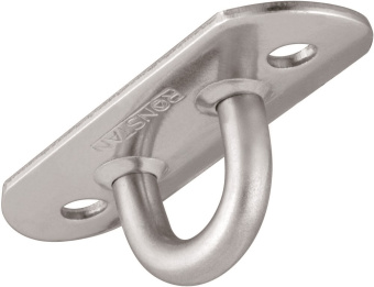 Ronstan RF87 Small Padeye, 10mm Clearance & Curved Base