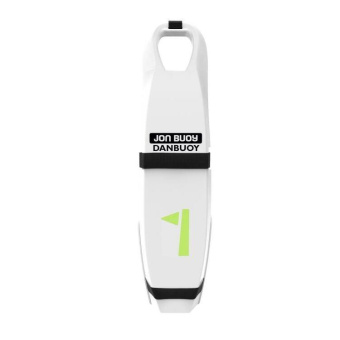 Ocean Safety Inflatable IOR Pole Jonbuoy Glo Lite White Container