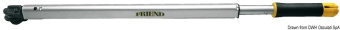 Osculati 60.664.01 - FRIEND Tiller Extension Handle A 750/1043 mm