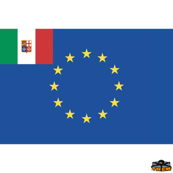 Trem N5470100 - Europe+Italy Flag