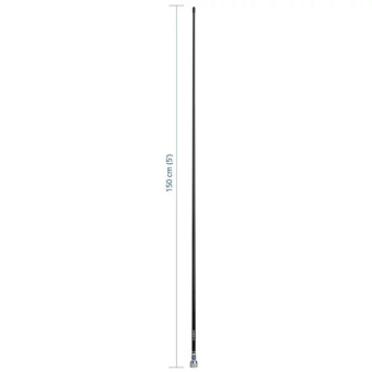 Scout Quick 2 3dB VHF Antenna 1.5m Black