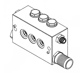 Parker 70-6122 Pump Manifold Assembly for 3P20 Pump