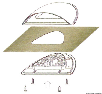 Osculati 46.102.00 - Boat Cover Vent