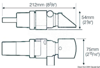 Osculati 16.360.03 - Whale Supersub Smart Submers. Bilge Pump 650 12 V