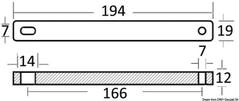 Osculati 43.252.71 - Anode Rod 30/50 HP 2 And 4 Strokes