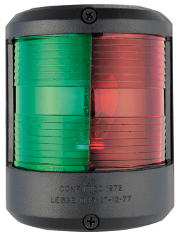 Osculati 11.417.05 - Utility 78 Black 12 V/Red-Green Navigation Light