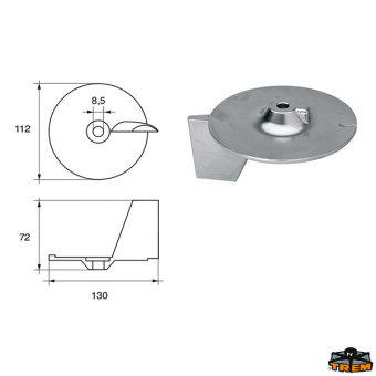 Trem L8250807 - Anodes For Honda Engines