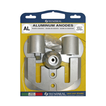 Tecnoseal KITBRAVOIII-04/AL - Mercury Anode Kit Bravo III - 2004 To Present