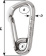 Wichard Asymmetric Carbin Hook - Length: 60 mm