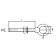 AISI 316 Ring Bolt M12