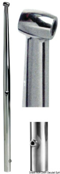 Osculati 41.177.02 - Stanchion AISI 316 740 mm