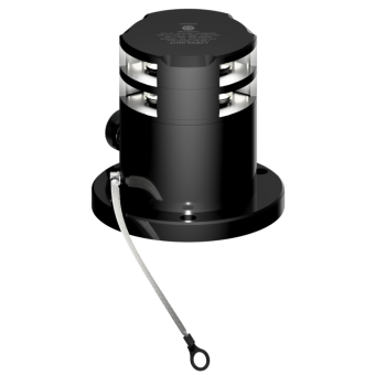 Lopolight 201-012ST-PRO-EX - Navigation Light 2NM 360° White, Double, Black, EX Zone 1&2