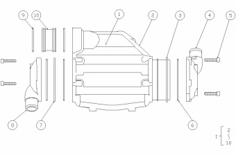 Nanni Diesel 970310413 - ASSY LEVER,FORK for 4.380TDI