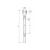 Belship 682105 - Closed Body Turnbuckle, Fork/Terminal M5/2.5mm