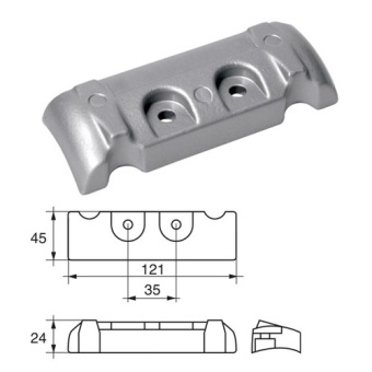 Bukh PRO L8149212 - Anode F/MERCURY EngineS