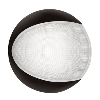 Hella Marine 2JA 959 820-511 - White EuroLED Lamps 9-33V DC, Black Shroud