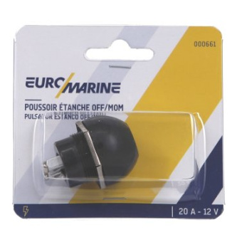 Euromarine Waterproof Pushbutton 20A Ø22MM