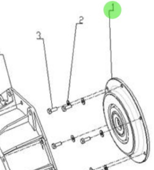 Nanni Diesel 48100868 - Gearbox Coupling for N4 Series Engines