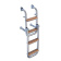 Trem Stainless Steel 4-step Ladder - Wood