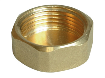 Brass Cap Socket F 1/2"