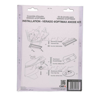 Martyr Aluminium Anode Kit For Mercury Verado L4 - Optimax