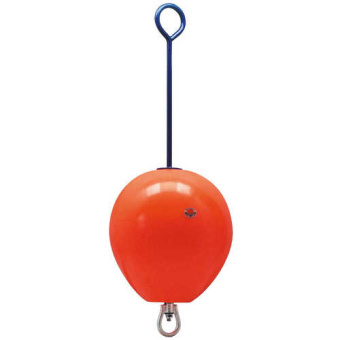 Plastimo 57587 - Mooring buoy with rod orange Ø 45cm