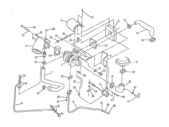 Nanni Diesel 95203029 - BRACKET for 5.250TDI