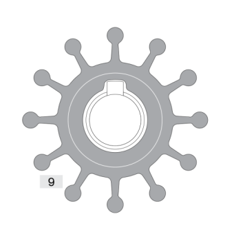 Johnson Pump 09-801B - Impeller 801B