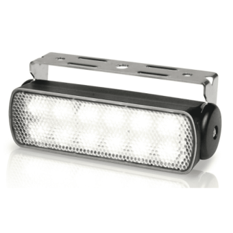 Hella Sea Hawk LED 9-32V - Spreadlight, White Light, Black Housing