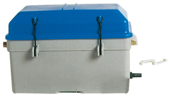 Osculati 14.545.00 - Marine Battery Box 100A, Watertight With Ventilation