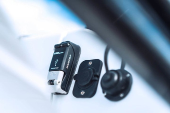 Scanstrut SC-USB-02 ROKK Fast Charger Waterproof IPX6 2x USB-A Connections Black