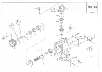 Nanni Diesel 310058 - SILENTBLOCK SUPPORT for Sail Drive 2.50 - 3.75