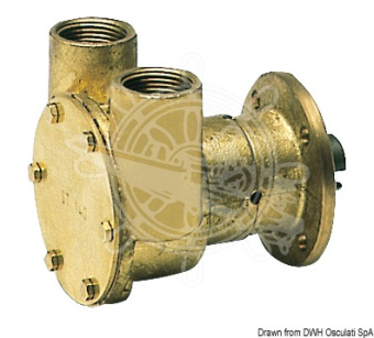 Osculati 16.065.00 - Nauco FPR040 Flanged Pump