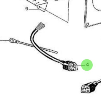Nanni Diesel 970302662 - Instrument Panel Wiring Harness for HE and TDI Engines