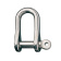 Ronstan RF1806 Stainless Steel D Shackle, 5/32" Pin