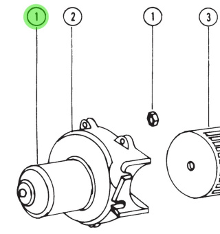 Jabsco 43899-0000 - Bracket Assembly