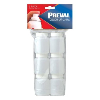 Preval Pack Of 6 Preval Plastic Cups