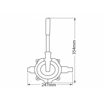 Whale Gusher Urchin Hand Pump Removable Handle